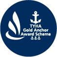 TYHA Gold Anchor Award Scheme - 3 Anchors